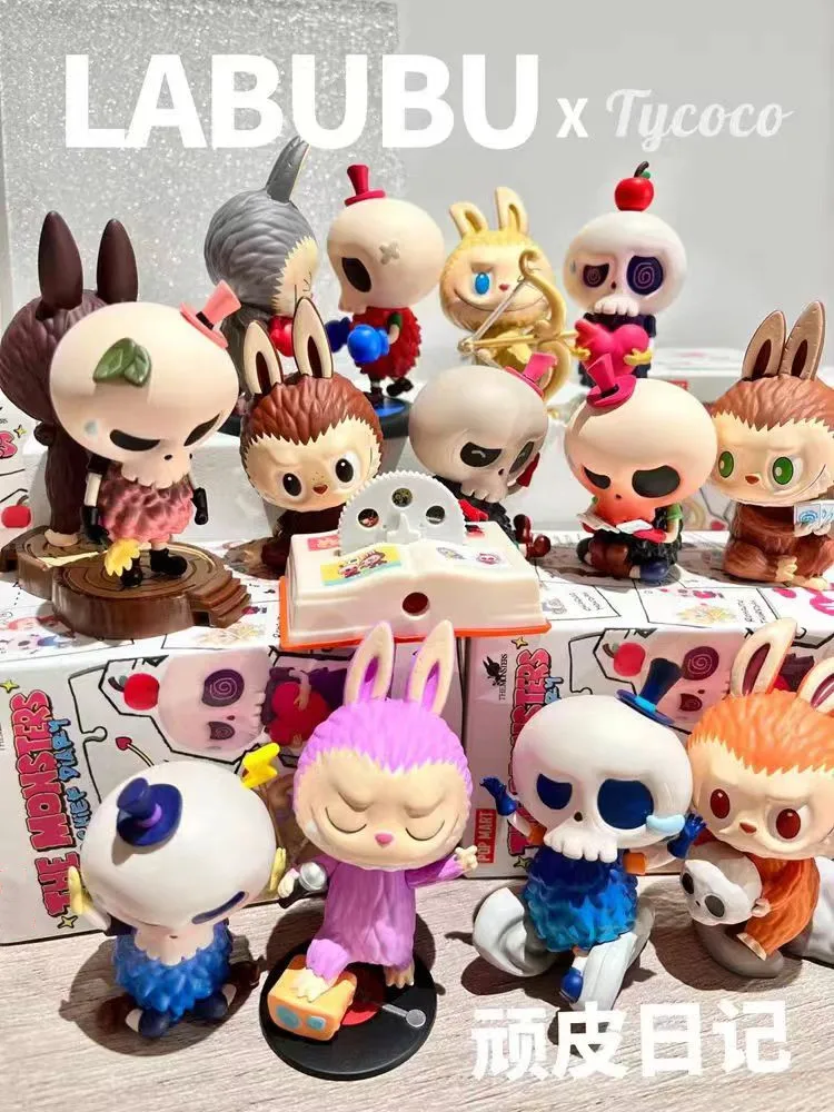 

Original Labubu Naughty Diary Series Blind Box Toys Model Confirm Style Cute Anime Figure Gift Surprise