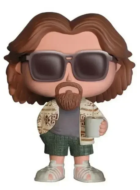thumbnail image 4 of FUNKO POP BIG LEBOWSKI Dedos verdes The Dude 81# Walter 82# Donny 83# The Jesus 85# Figura de acción de PVC Juguetes de modelos coleccionables, 4 of 5