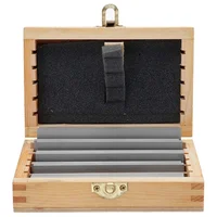 6 Pairs 12Pcs Parallel Pad Gauge Block Alloy Steel CNC Milling Pads Set 120mm x (10-35Mm) for Vice Milling Machine Lath 1