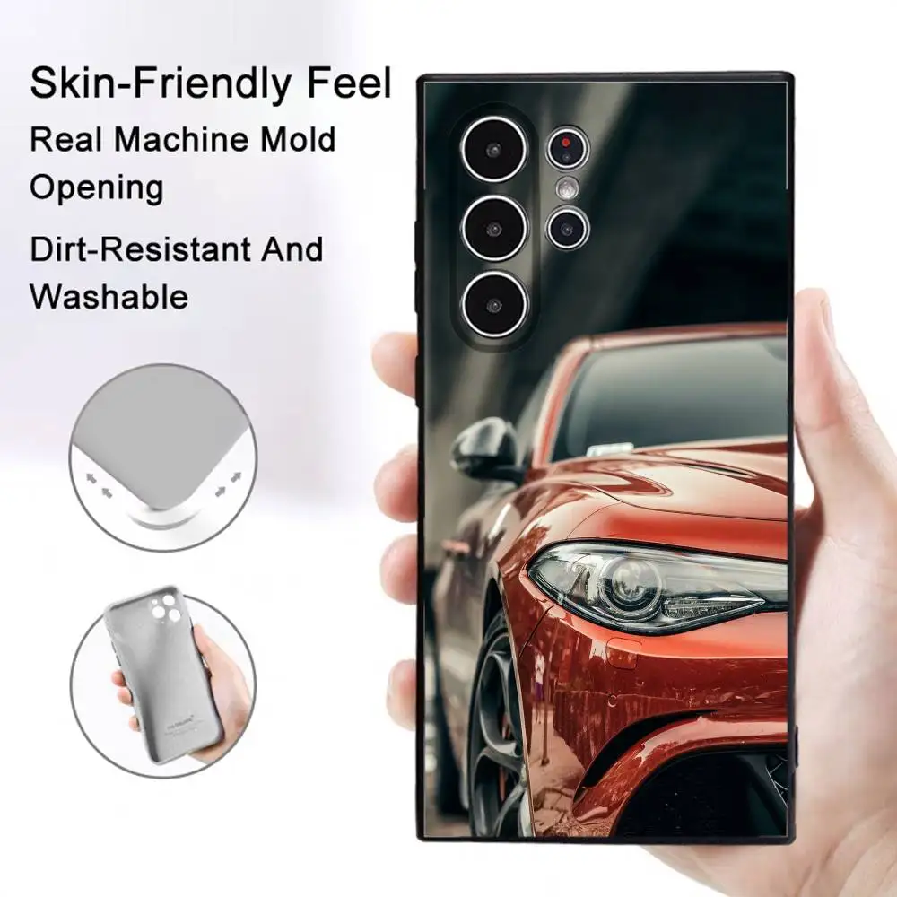 Frosted Non-Slip Full Cover Soft Car-Inspired Phone Case