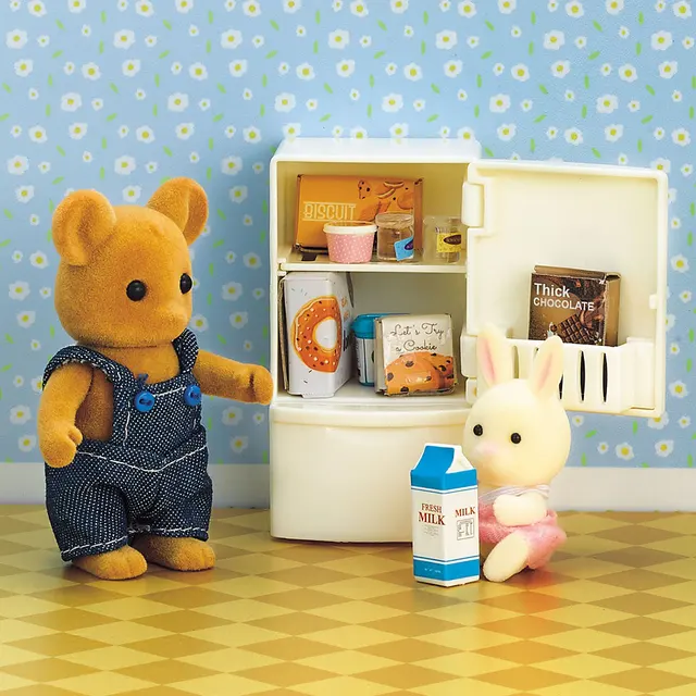 Toys Doll 1:12 Forest Family Montessori Kitchen Compatible Miniature Dollhouse Kitchen Accessories Furniture Pretend Play Gifts 2