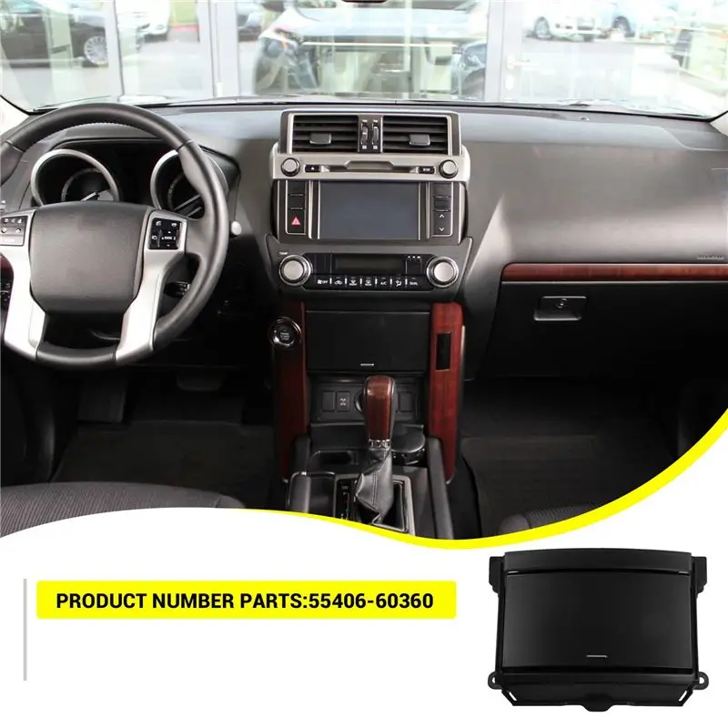 2X 자동차 대시보드 보관함 도구 상자 센터 콘솔 글러브 박스 55406-60360 Toyota Land Cruiser Prado 2010-2017-N29R용