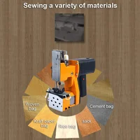 Automatic Woven Bag Packaging Machine Portable Sewing Machine Electric Stitching Machine Woven Bag Sealing Packaging Machine EU 2
