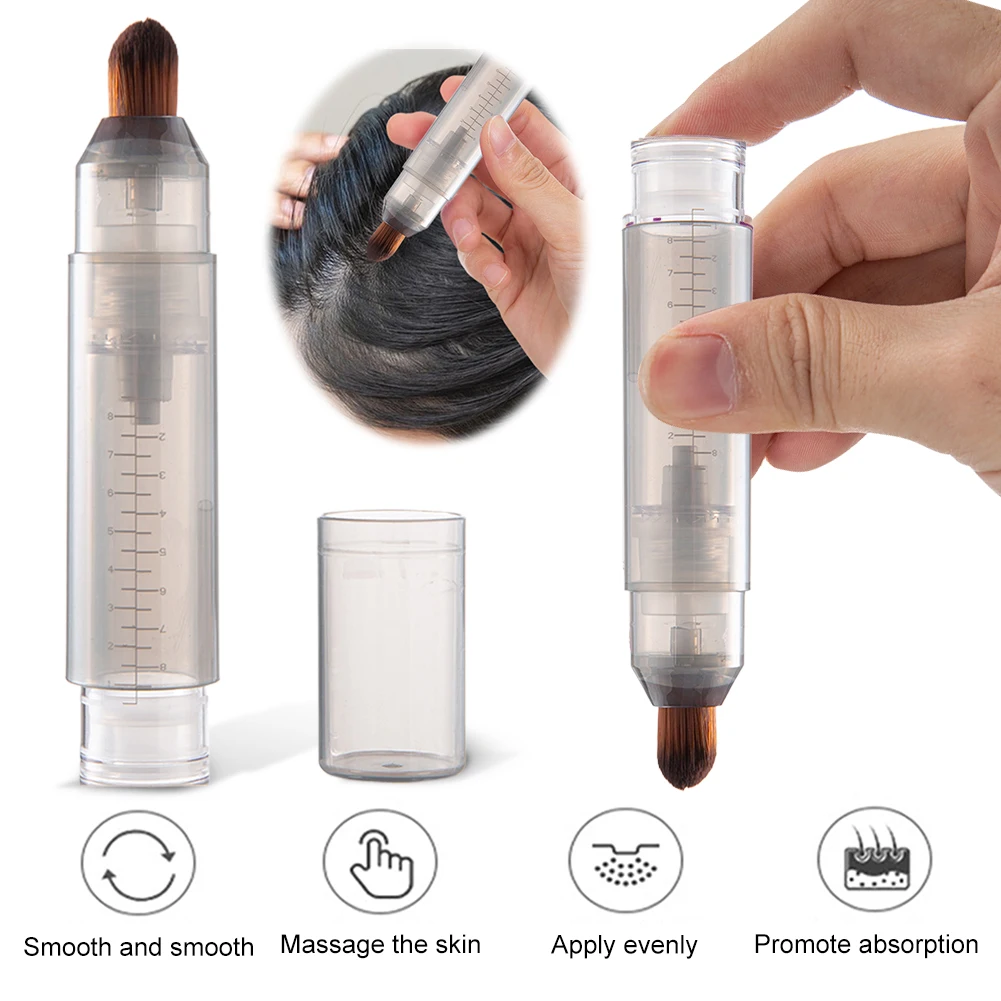 Scalp Applicator Liquid Comb Portable Liquid Guiding Massager Comb Root Applicator Bottle For Hair Growth Serum Oil Apply scalp applicator comb