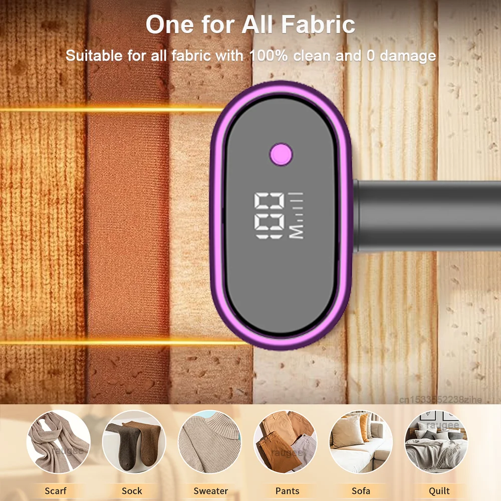 Electric Clothes Lint Remover Hair Ball Trimmer USB Lint Shaver With Double Motor High-Speed Clothes Pellet Fluff Remover 5