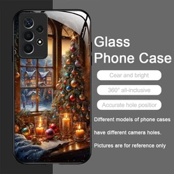 Whimsical Snowy Town Christmas Tree Creative Phone Case Cover - Galaxy S20 FE (PT - P1070T1)