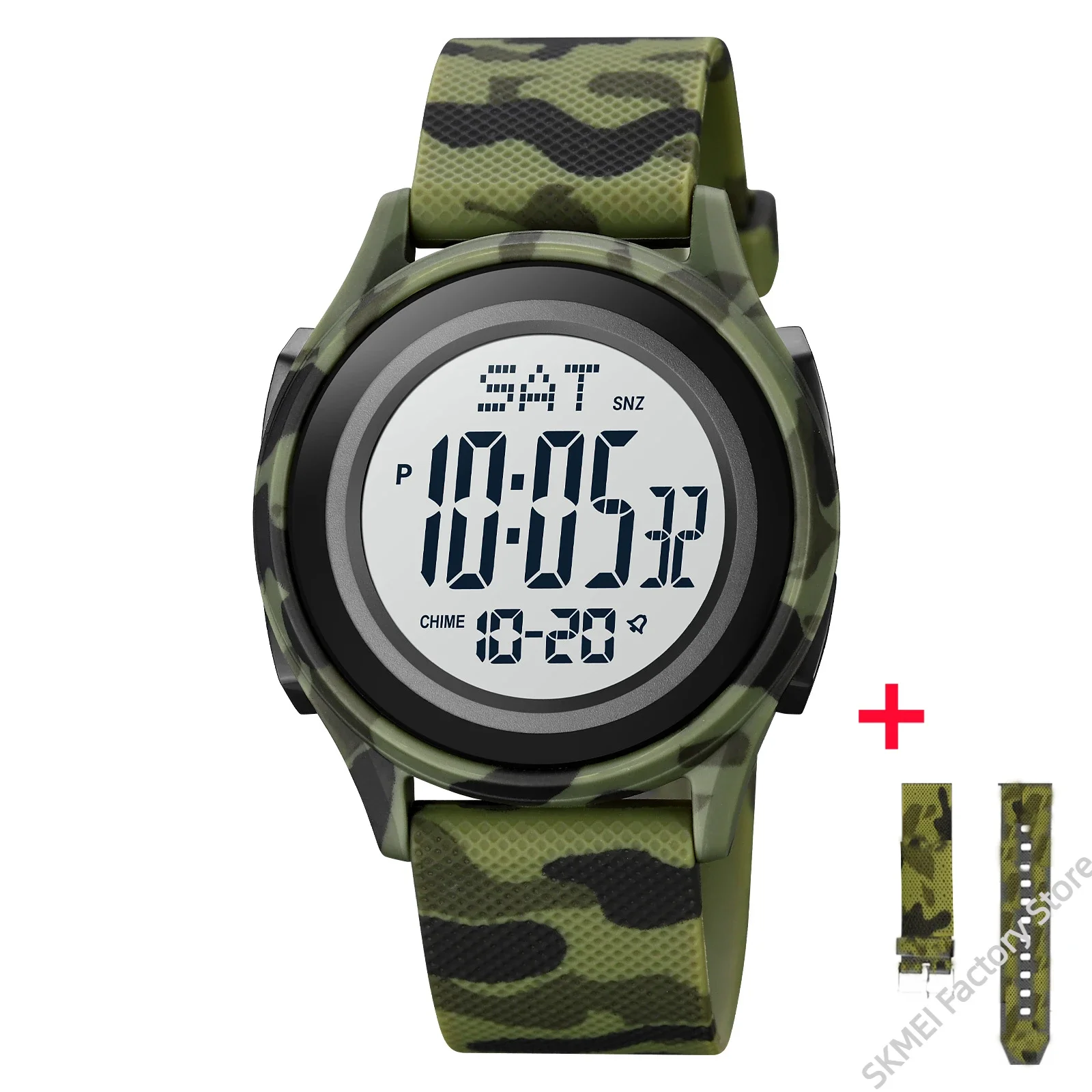 green camo withstrap