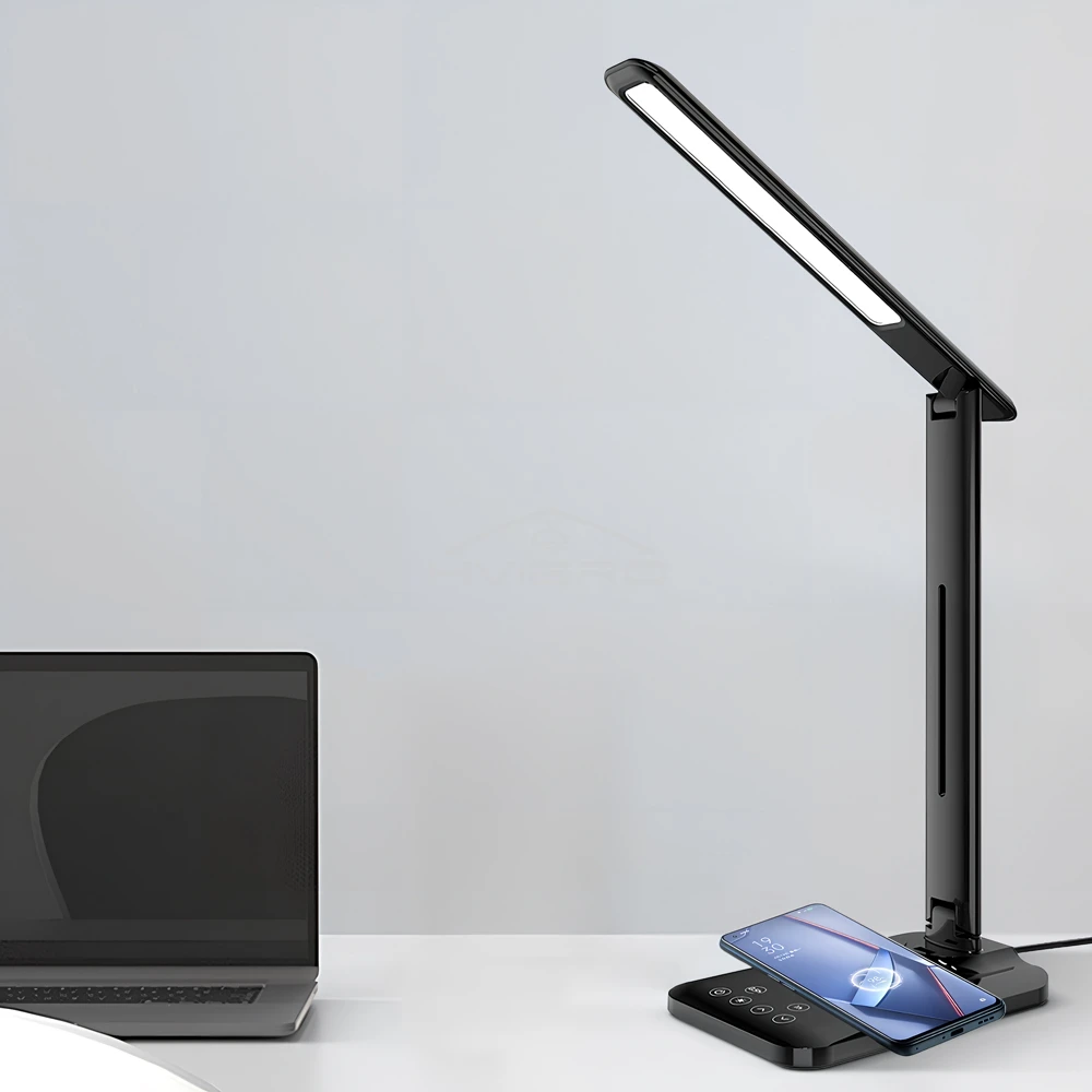 LED Folding Desk Lamp Led USB 5V Timing Eye Guard Protection For Home Night Reading Bedside Living Room Charging Table Lighting