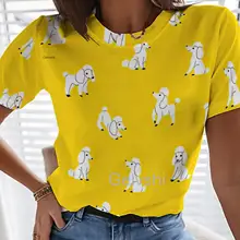 

Animal T-shirts Sheep Dog Graphics 3d Printed T Shirt Short-sleeve Harajuku Streetwear y2k Clothes O-Neck Female Female Tee Tops