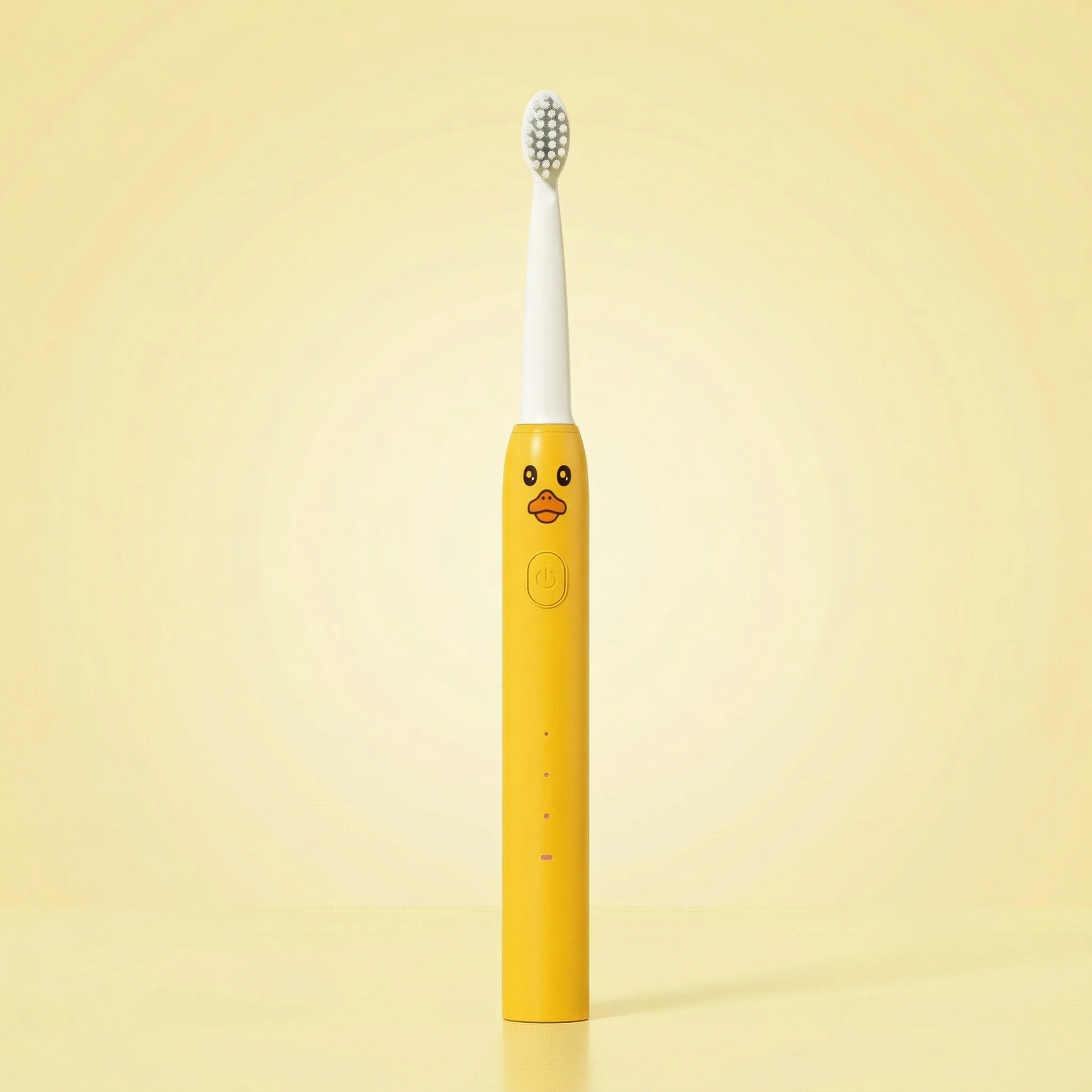 귀여운 오리 용 전동 칫솔, 어린이용 충전식 부드러운 칫솔모, 500mAh 배터리, CE 인증,  구강 관리