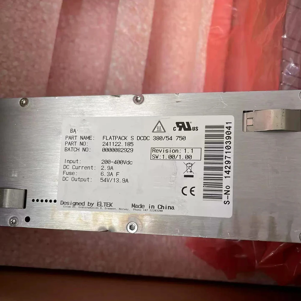 241122.185 For Flatpack S DC/DC 750W Power Module Perfect Test Before Delivery 5 241122.185 For Flatpack S DC/DC 750W Power Module Perfect Test Before Delivery - Image 3