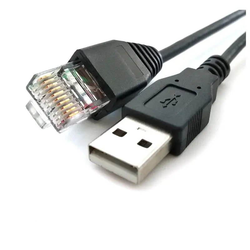 [핫세일] APC 스마트 UPS 940-0127B 940-127C 940-0127E용 USB-RJ50 콘솔 케이블 AP9827(몰드형 스트레인 릴리프 부트 포함),5M