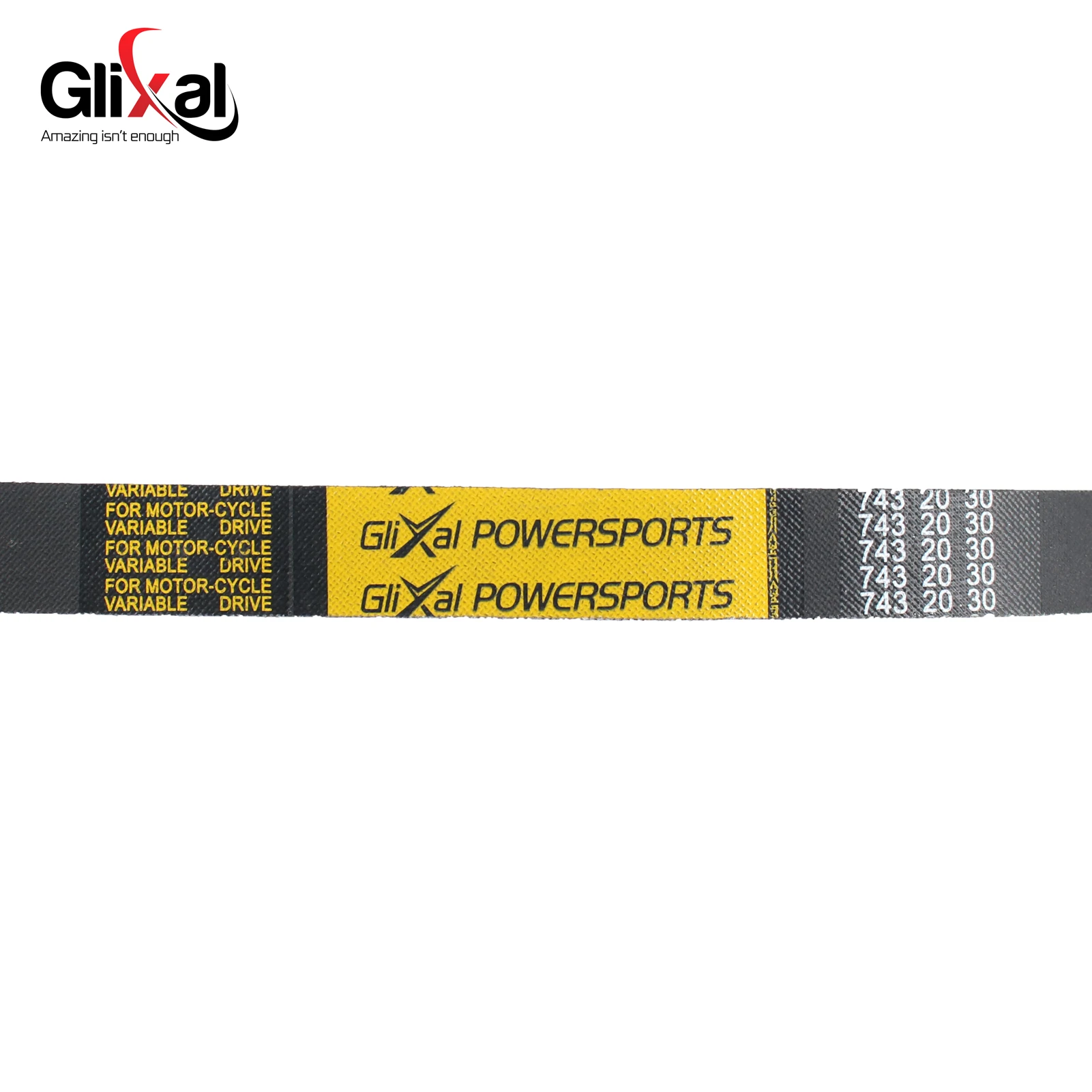 GY6 125cc 150cc 743-20-30 CVT Drive Belt for Chinese Scooter Moped ATV Go-kart 152QMI 157QMJ Engine 743 20 30 Glixal motorcycle scooter drive belt
