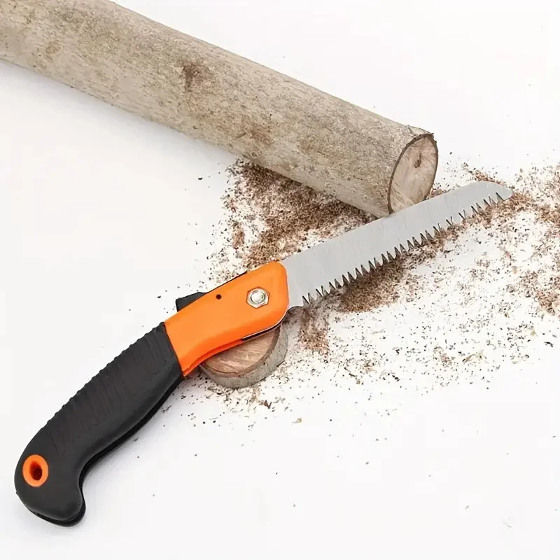 1pc Folding Pruning Saw Multi-purpose Gardening Folding Pruning Tools Outdoor Folding Saw For Logging Gardening Woodworking 4