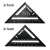 7 Inch Triangle Carpenter Square Aluminum Alloy For Woodworking And Carpentry Triangle Ruler Layout Measuring Tool 2