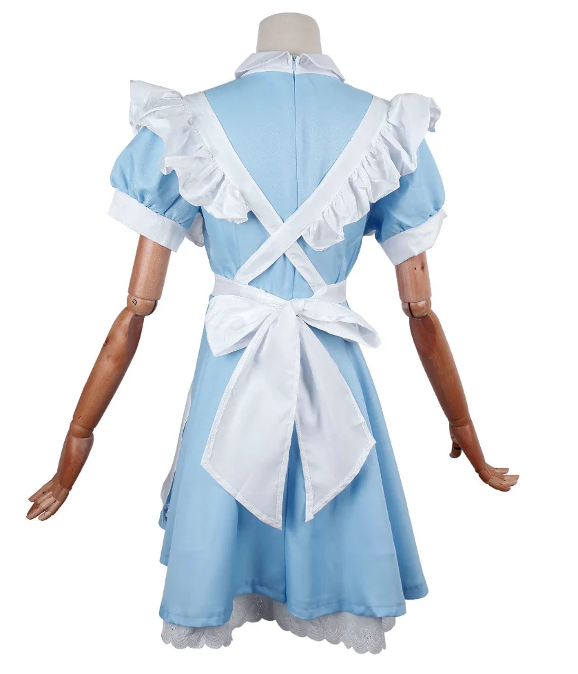 Carnival Themed Maid Costume for Cos Alice in Wonderland Lolita