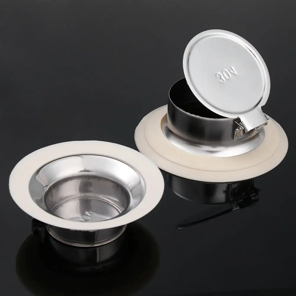 Anti-smell Plug for Squatting Pan Stainless Steel Prevent Backflow Pipe Cover Toilet Sewer Odor Stopper Bathroom Accessories