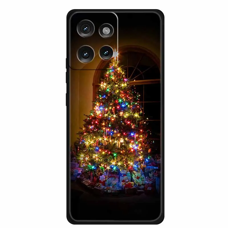 Festive Holiday Silicone Case - Soft TPU Protective Cover with Christmas Design