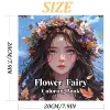 1PC Flower Fairy Coloring Book 26 Unique Pages For Adults & Teens - Self-painting Art Graffiti Anxiety Relief Perfect Gift 2