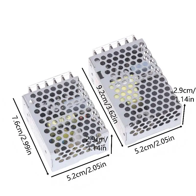 1PCS 5V 12V 24V 스위칭 전원 공급 장치 변압기 LED 스트립 스위치 드라이버 어댑터 고전압 AC-DC 저전압 변환기