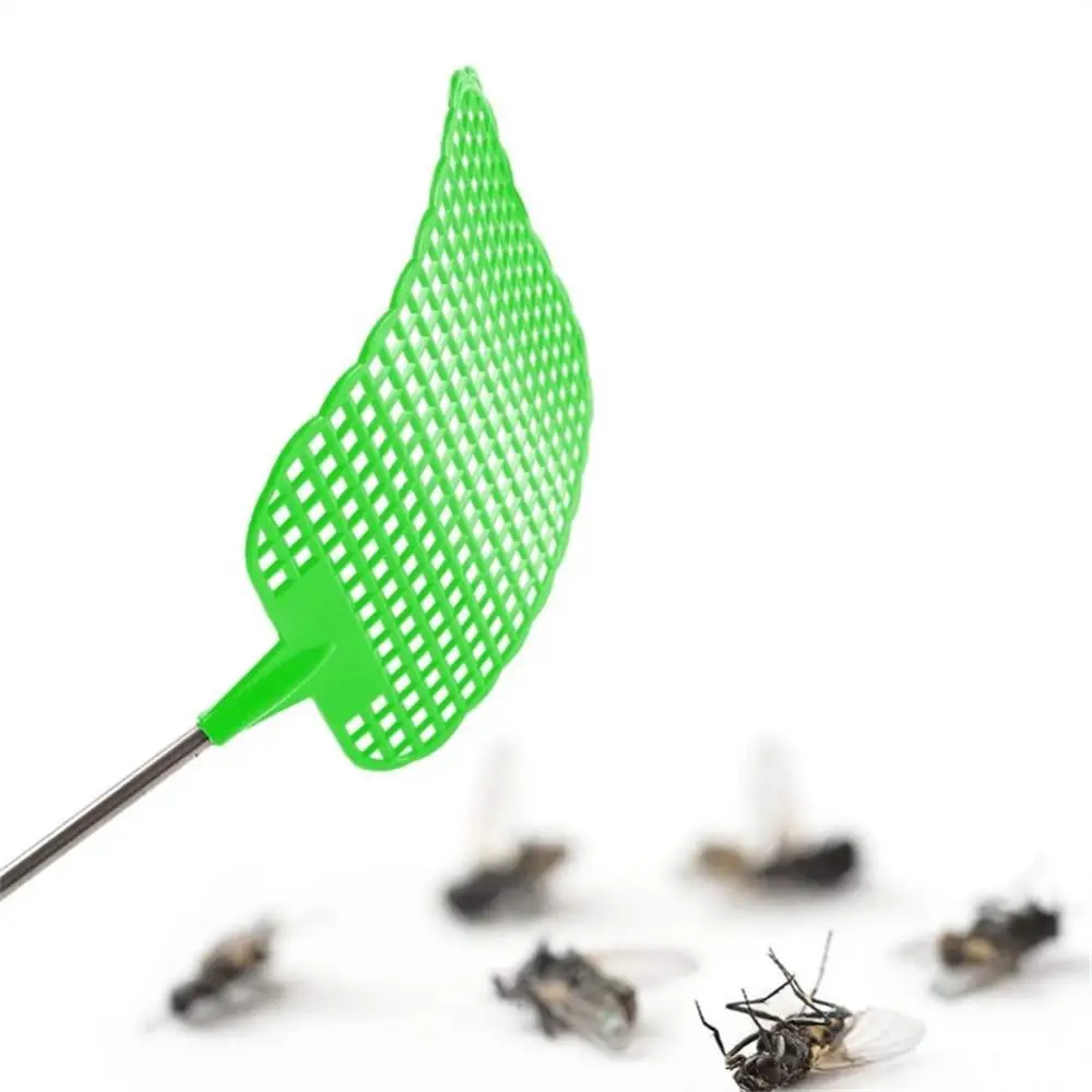 Fly Swatter Long Handle Adjustable Extendable Telescopic Plastic Home Insect Killer