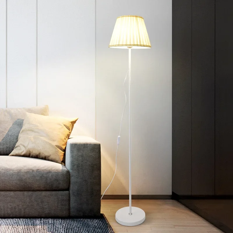 Warm and Simple Remote Control Dimming Led Floor Lamp Living Room Study