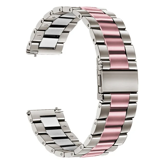 Steel Strap Stainless Steel 22mm Watchband Bracelet Correa Belt