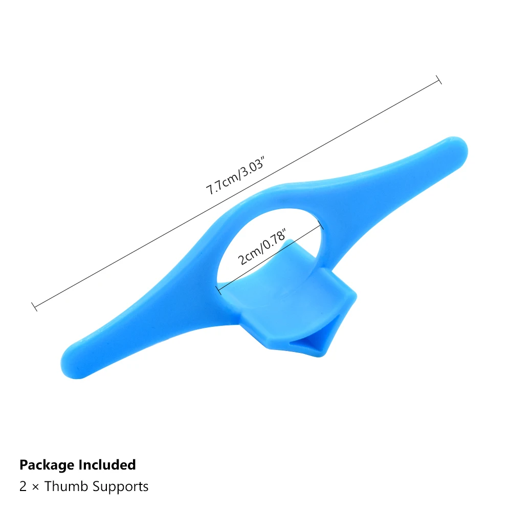 Multi-function Plastic Thumb Support Book Page Holder Marker 2Pcs Convenient Bookmark School Office Supplies Book Thumb Holder bookmark page holder bookmarks stationery supplies bookmark holder silicone book page holder