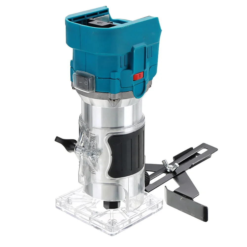 Cordless Electric Trimmer Woodworking Wood Route Engraving Slotting Trimming Carving Machine Router Wood for Makita battery wood router