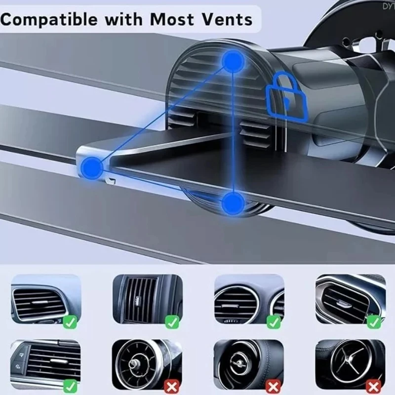 MagSafe Car Mount Magnets Magnetic Mobile Phone Holder For Car Auto Dashboard GPS Navigation Smart Phone Bracket Stand Gadgets 4
