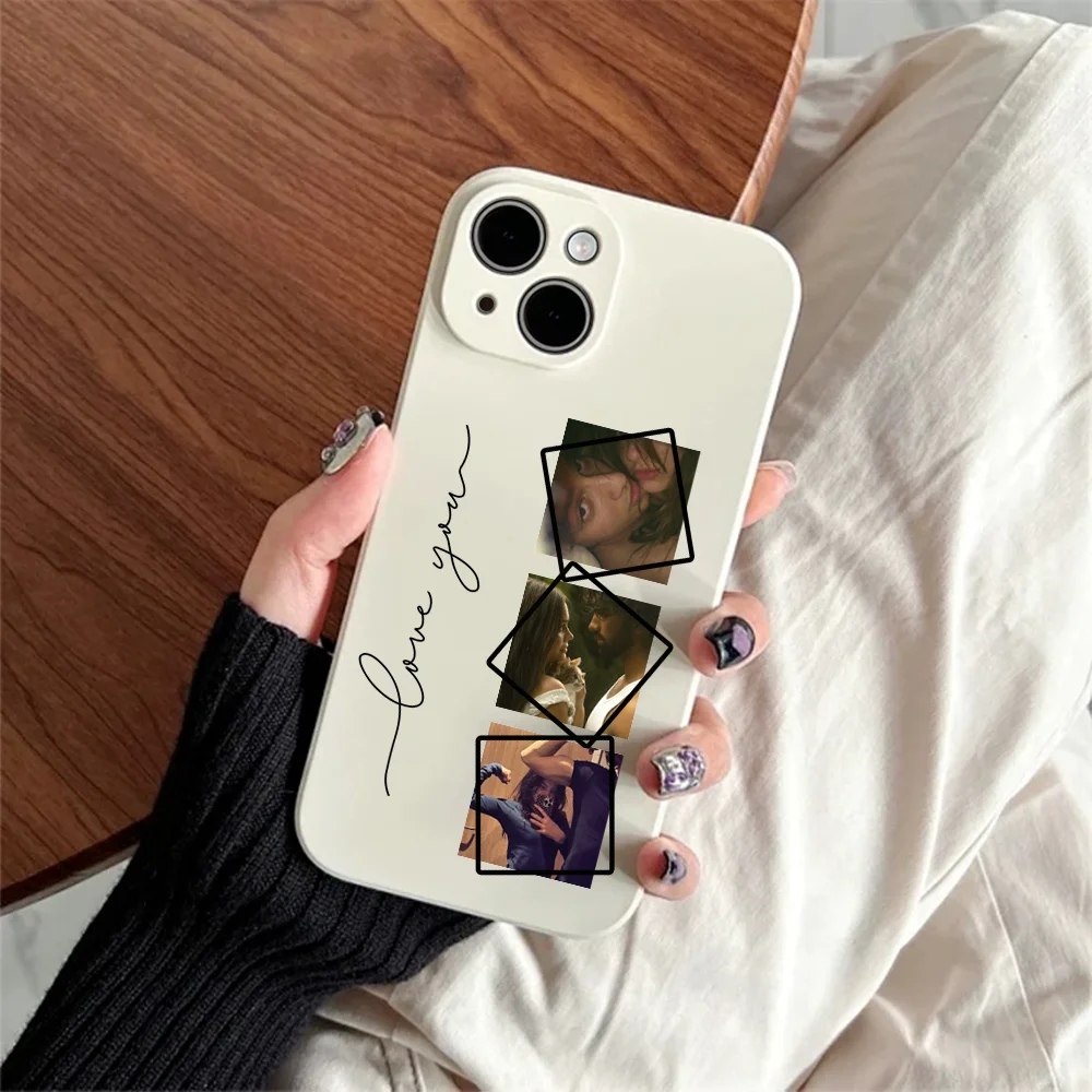 Personalized DIY Matte Shockproof Phone Case - Customizable Protective Soft Back Cover