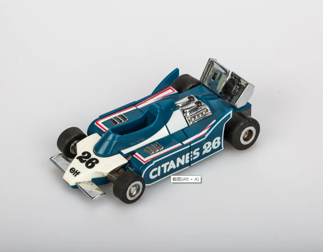 Trasformazione G1 Mirage Originale, Nero E Rosso