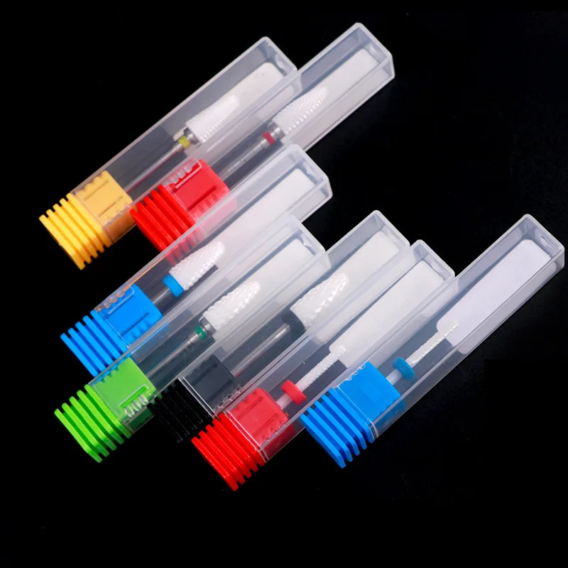 Carbide Tungsten Nail Bits Milling Cutter Burrs Electric Nail Drill Bit Pedicure  Cuticle Clean Tools For Manicure Buffers Drill — view 6