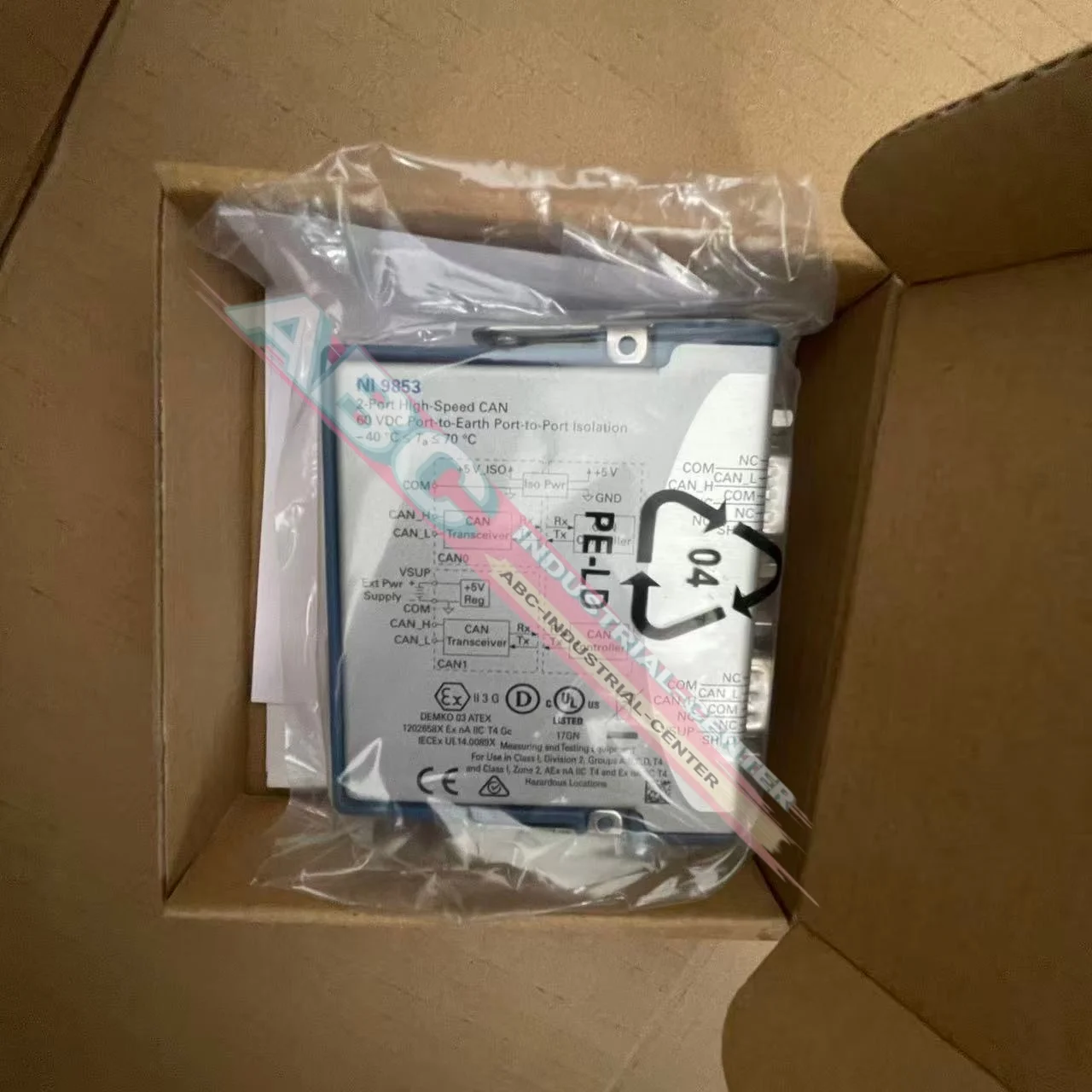 NI9853 779429-01 고속 캔 모듈 새 제품(박스 포함)