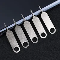 100/10Pcs Metal Eject Sim Card Tray Open Pin Needle Key Tool for Universal Phone for IPhone 14 13 SamSung Xiaomi Apple IPad 2
