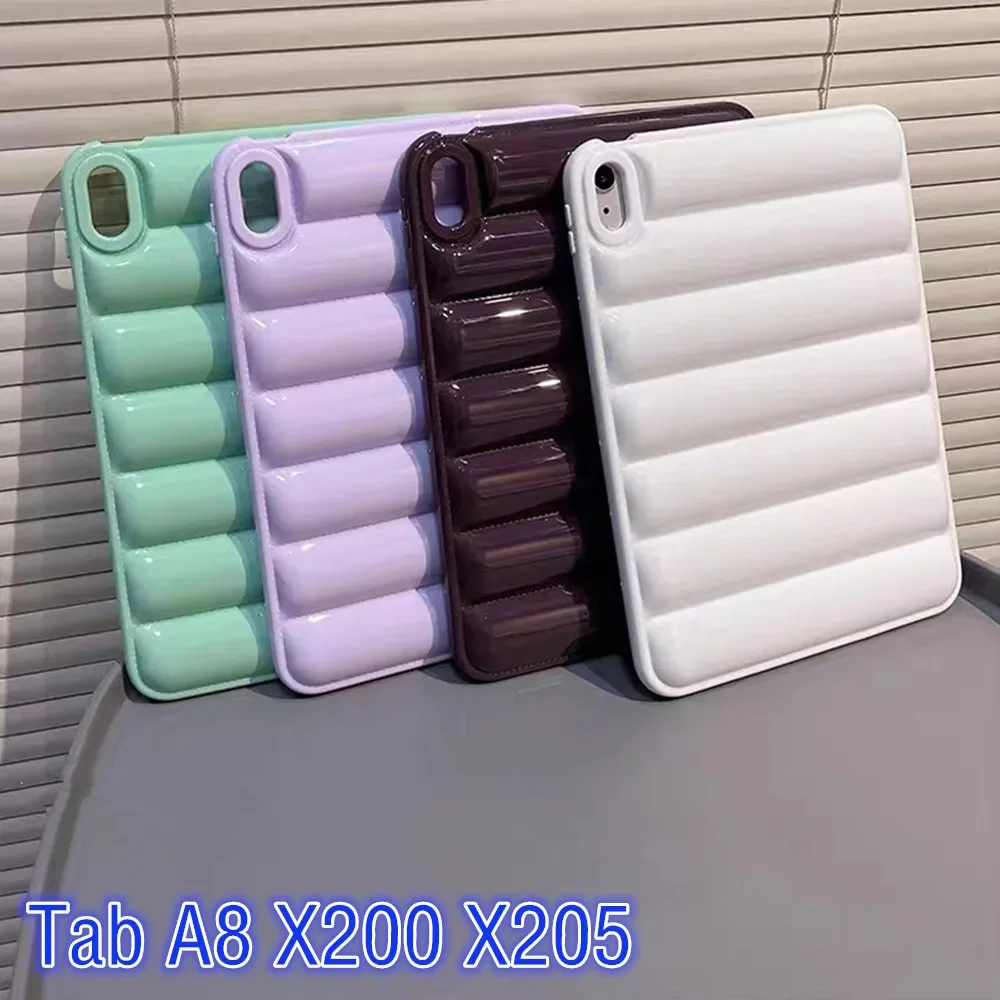 

Funda Tablet For Samsung Galaxy Tab A8 Case SM-X200 SM-X205 10.5'' 2021 TPU Silicone Cover Fundas For Samsung Tab A8 Tablet Case