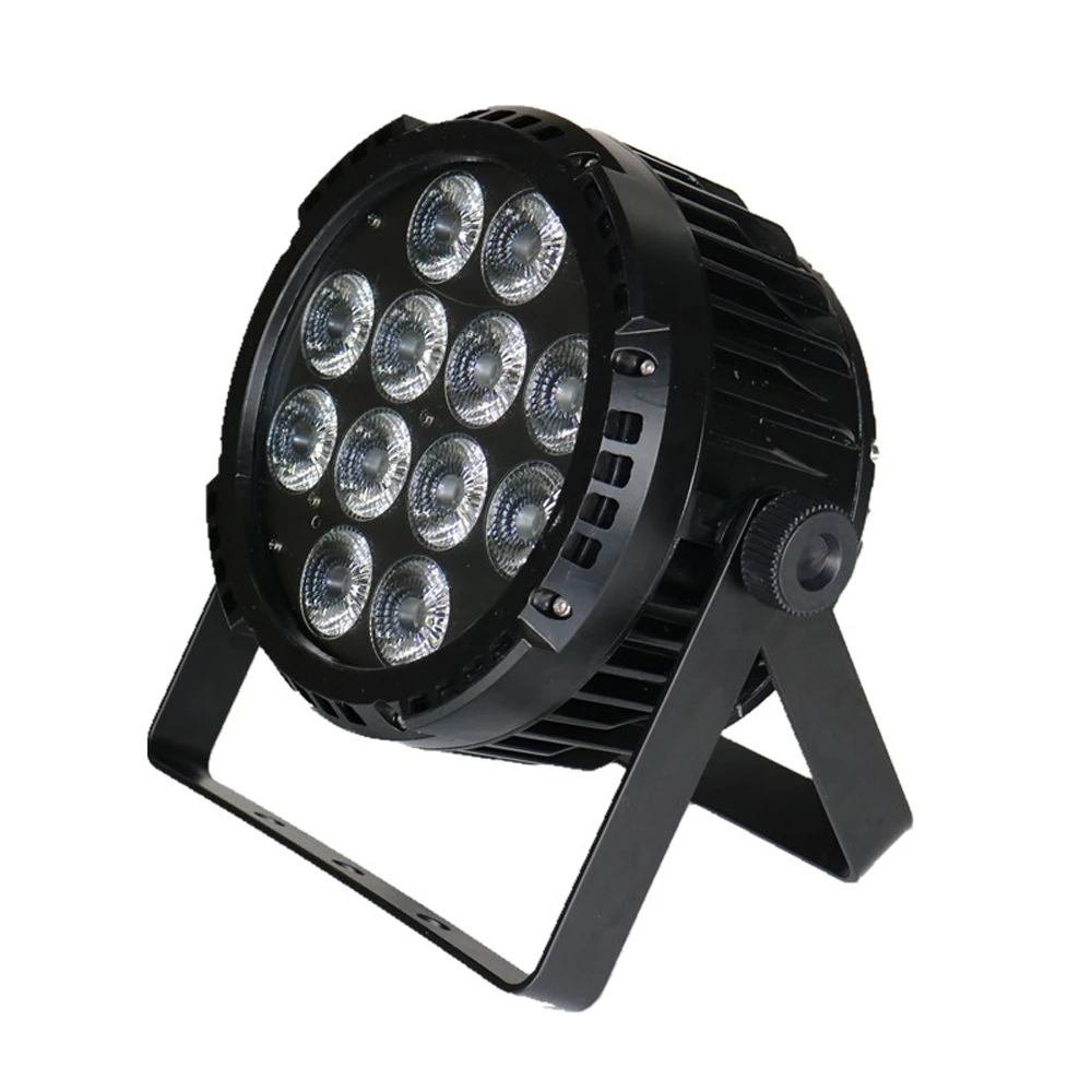 

2019 hot sale 12pcs 18w 6in1 Rgbwa and Uv Dmx dj stage lights led par up light