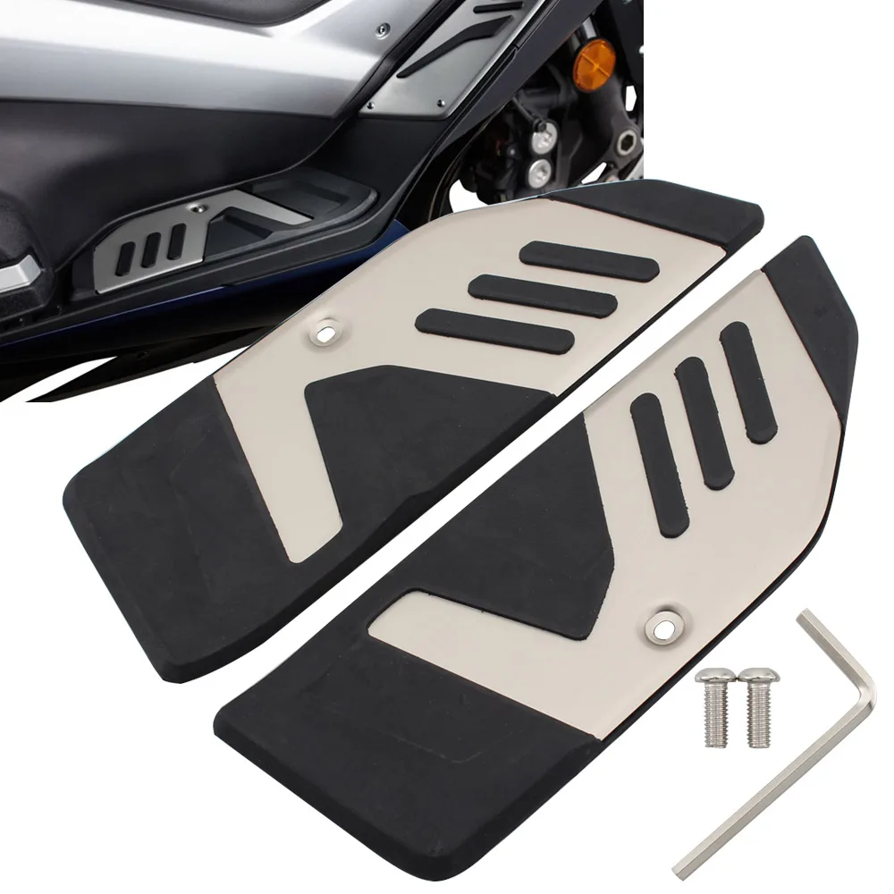 

Motorcycle Footboard Footpeg Footrests Steps For YAMAHA TMAX 530 T-MAX530 SX DX 2017-2021 Moto Foot Rest Pegs Plate Pads