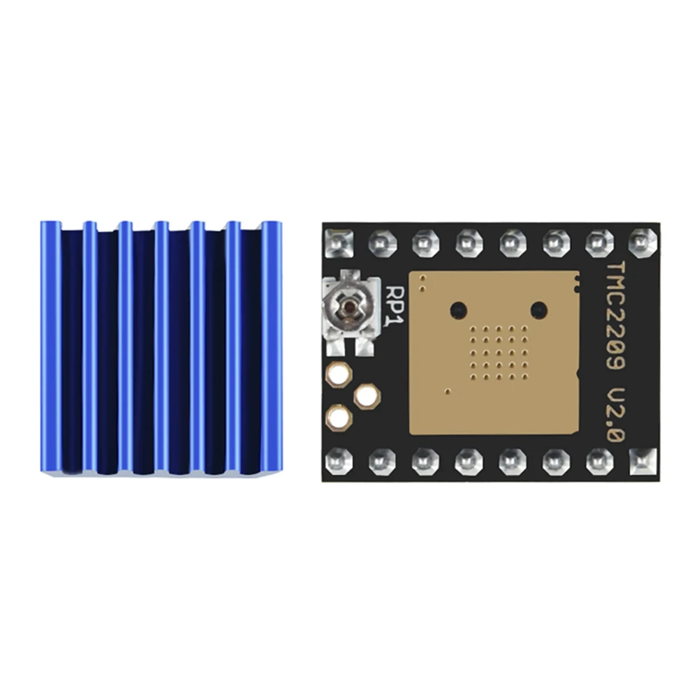 UART 울트라 사일런트 스텝스틱 지지대 스텝, Dir 및 Uart 모드 3D 프린터 마더보드, TMC2209 V2.0 스텝퍼 모터 드라이버, UART 2.5A