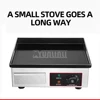 1500W Desktop Hot Plate Steak Fried Pan Frying Griddle Commercial Frying and Grilling Stall Equipment 1