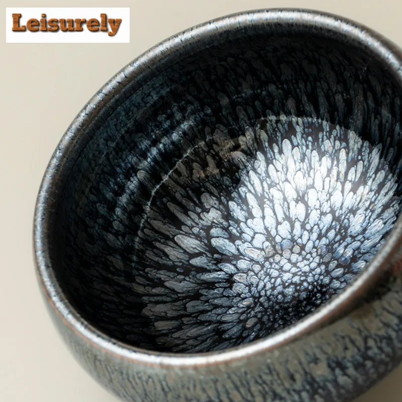 Jianzhan Matcha Four-piece Set Tea Bowl Whisk Stand Ceramic Accessories Song Dynasty Ceremony Play Supplies Craft Accessories