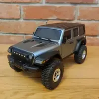 Children's 2.4G RC CAR Full Scale Model Wrangler Jeep off-road Model FourWheel Drive Upgraded Shock Absorber Three Gear Cars Toy 2