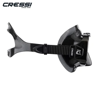 Cressi Snorkeling Set Diving Mask Dry Snorkel Mascara Tempered Glass Soft Silicone for Adults Perla 6