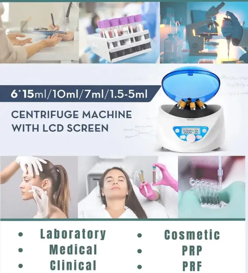 IKEME 실험실 원심분리기, CGF PRF PRP 의료용 원심분리기, 치과 진료소, 미용실, 1.5-15ml