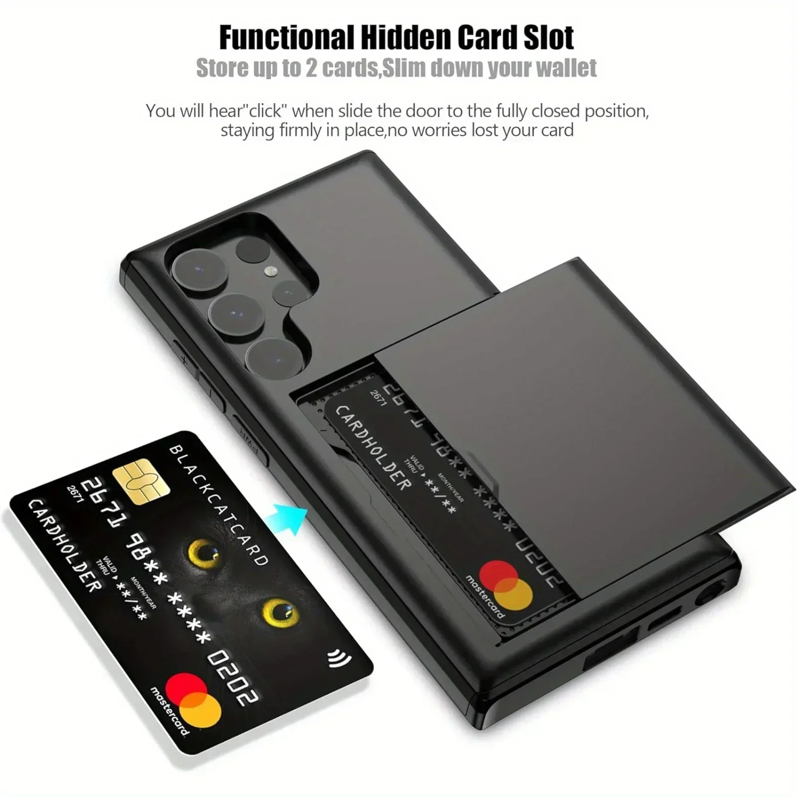 Premium Wallet Case with Card Holder - Sleek and Functional Design