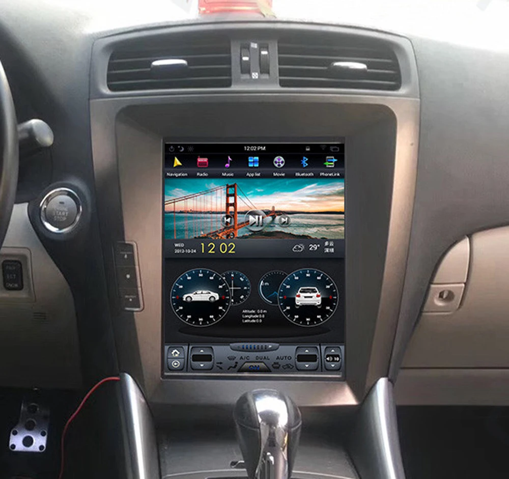 for Lexus IS XE20 200d 220d 250 350 2006~2013 Android