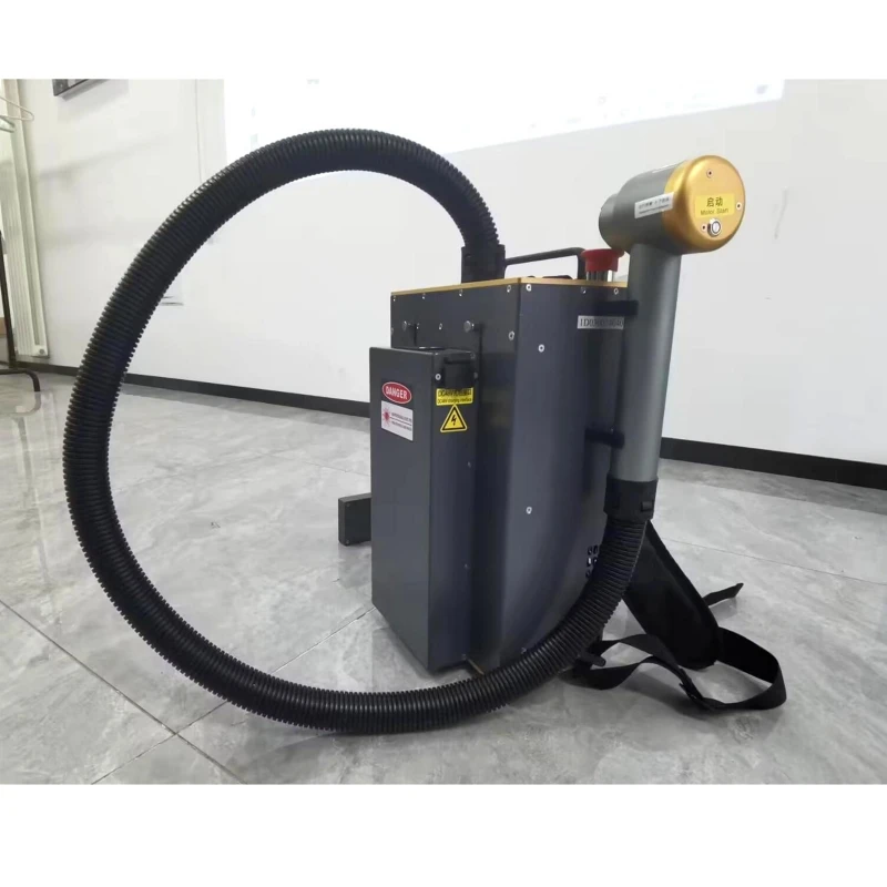 Backpack 200W 300W Laser Cleaning Machine for Car Painting Removal Laser Rust