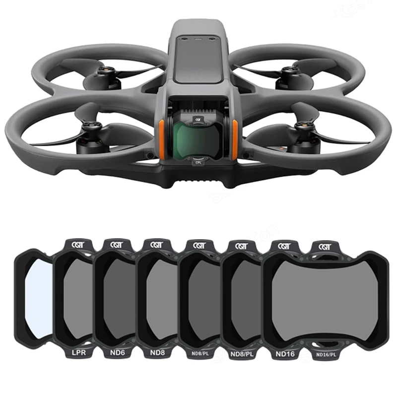 Набор фильтров для DJI Avata 2 ND, фильтр для объектива камеры дрона MCUV CPL ND8 ND16 ND32 ND64 ND8PL ND16PL ND32PL ND64PL, фильтры с ночной звездой
