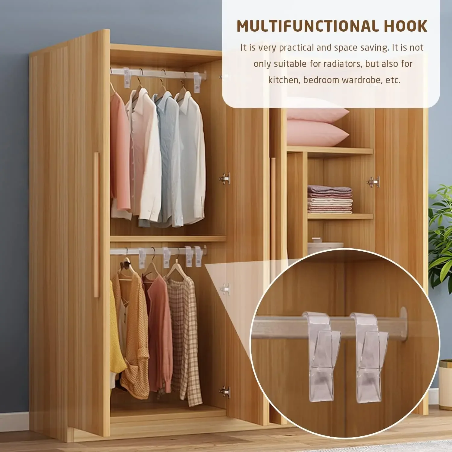 욕실 주방용 라디에이터 브래킷 후크, 목욕 후크, 거치대 플라스틱 가열 수건 레일 후크, 라디에이터 행어 수건 랙 후크, 4 개