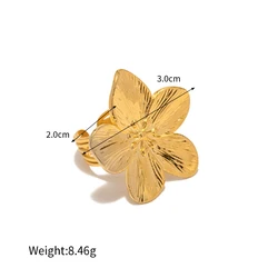Elegant Gold-Tone Imitation Pearl Ring for Women - Stylish Engagement Party Jewelry Gift (JDR2302073)